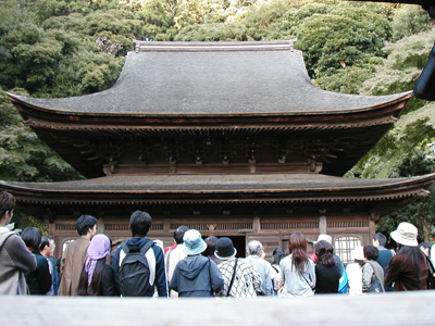 神奈川県で唯一の国宝建築「舎利殿」